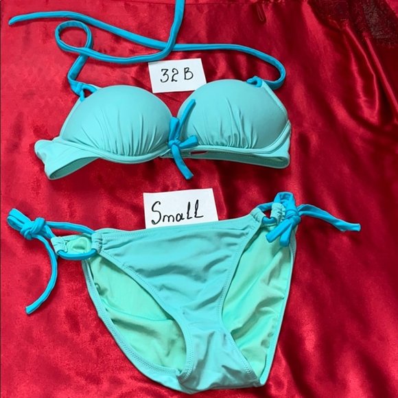 Victoria's Secret Swim 32b Small Bikini Set 2 Piece